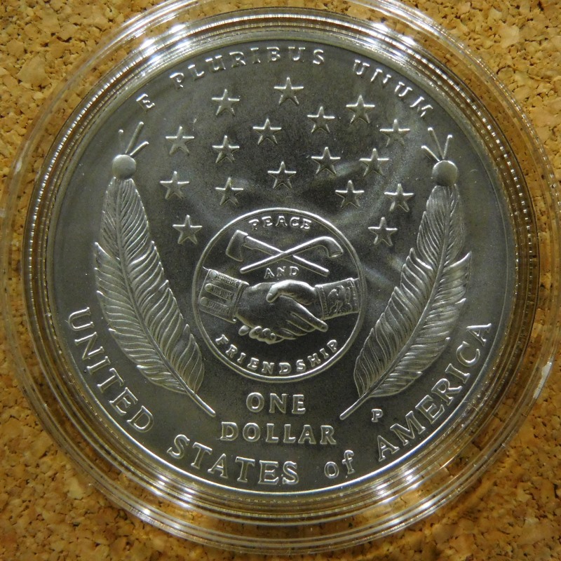 2004-P-Lewis-And-Clark-Bicentennial-Unc-Silver-Dollar