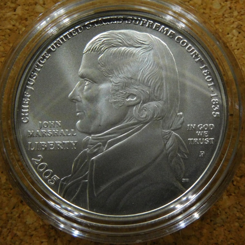 2005-P-Chief-Justice-John-Marshal-Unc-Silver-Dollar