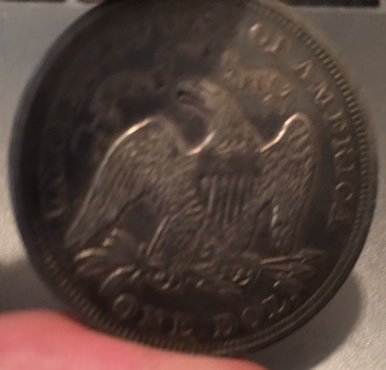 New-Pickup:-1872-Seated-Dollar-For-Grading
