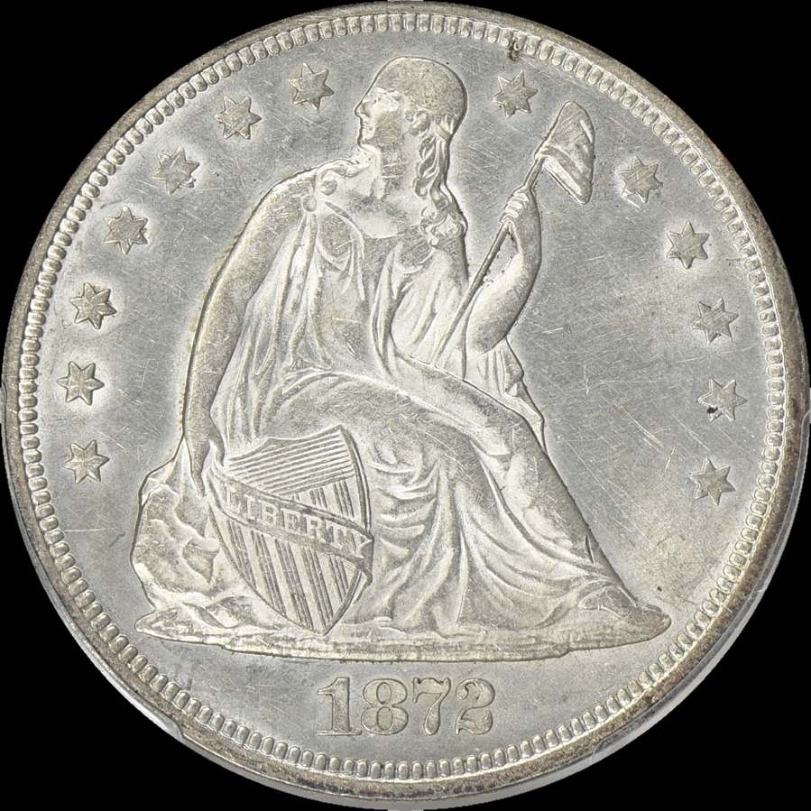 Seated-Dollar:-MS-Or-AU
