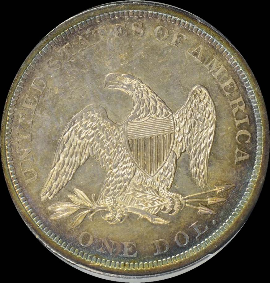 1841-Seated-Dollar-For-Grading