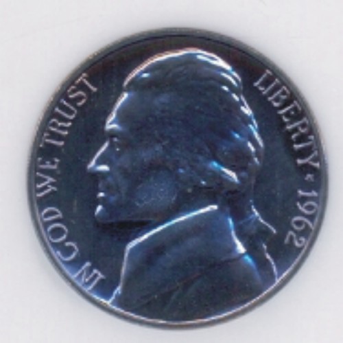 1962-USA-5c-Coin---Grade-And-Value