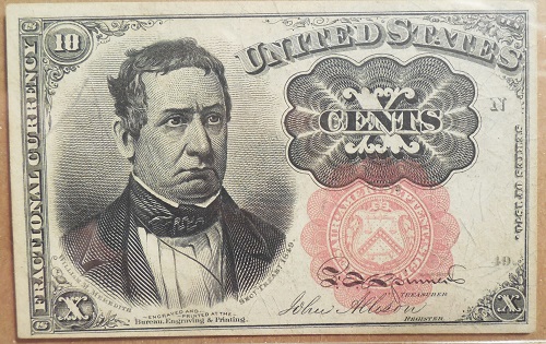10-Cent-Fractional-Currency