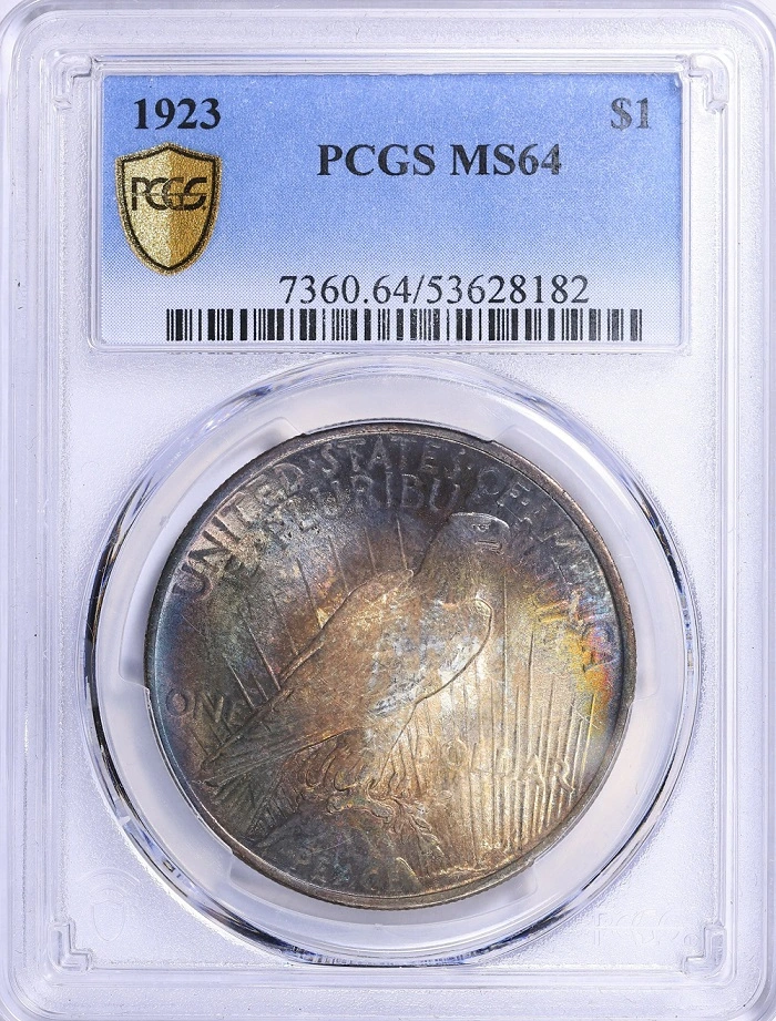 1923-Toned-Peace-Dollar-Help