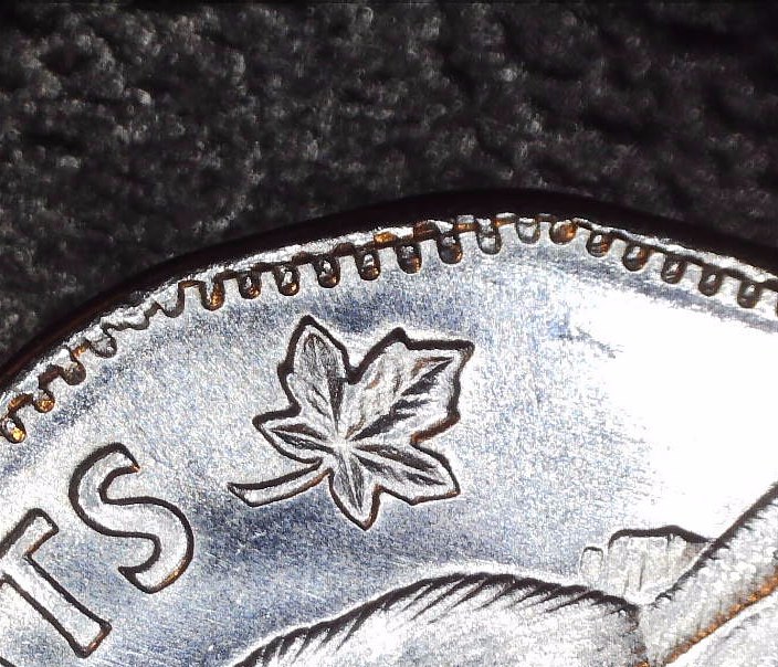 1953-Canadian-Nickle-No-Shoulder-Strap,-But-Not-Sure-On-Far-Leaf-Or-Close-Leaf-Proof?