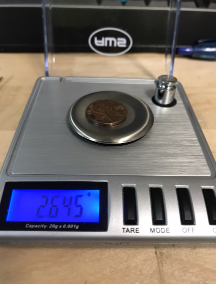 1983-D-LMC-2.645g-Scale-Is-Accurate-To-+-0.005g