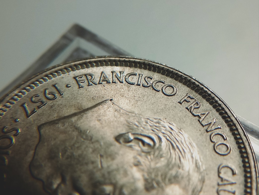 1968-Spain-25-Pesetas-Extreme-Finning-And-More