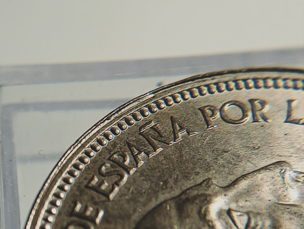 1968-Spain-25-Pesetas-Extreme-Finning-And-More