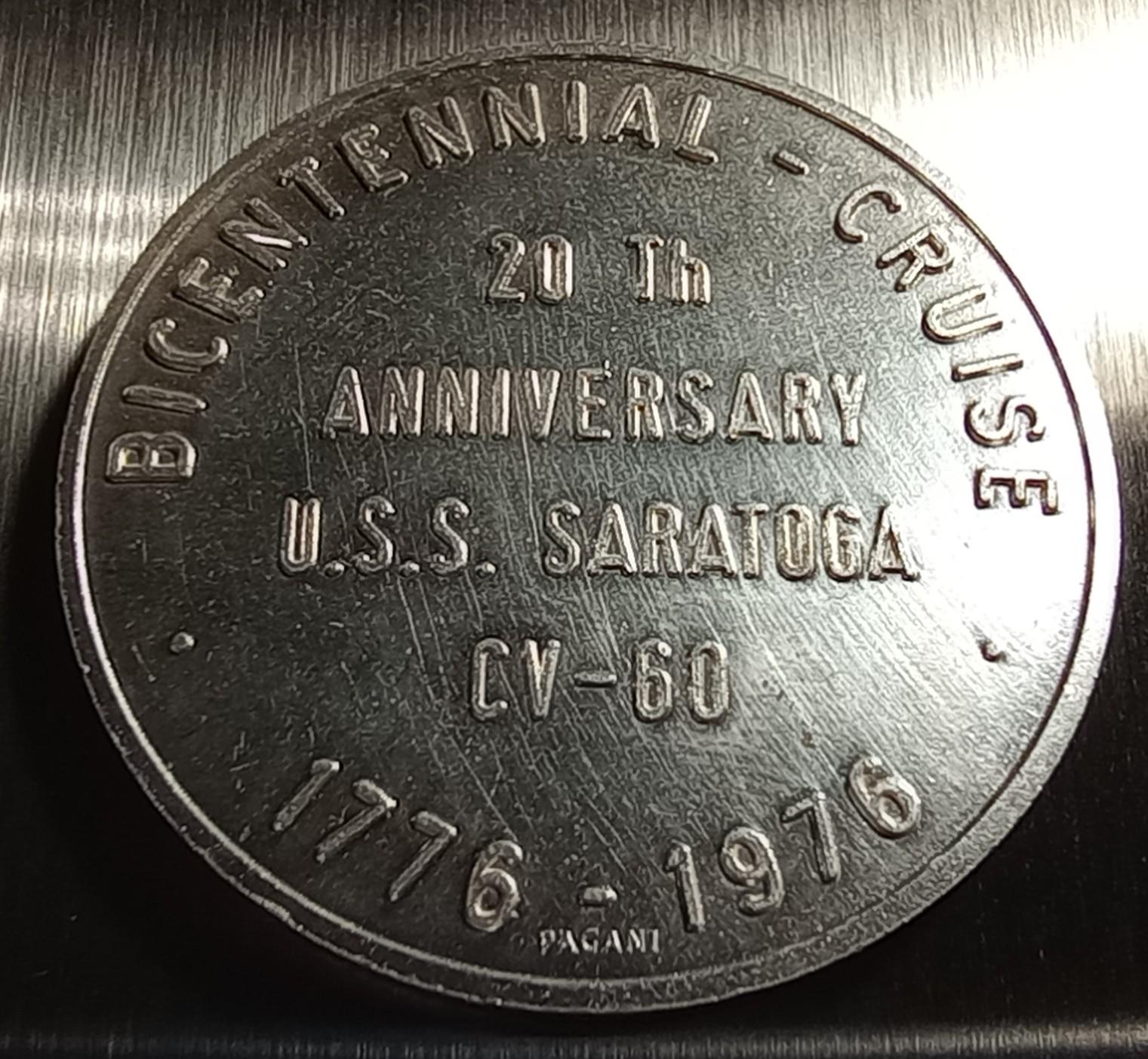 1776-1976-Uss-Saratoga-Cv-60-Commemorative