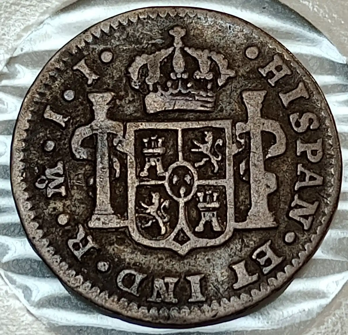 1820-Jj-New-Spain-Mexico---1/2-Real-W/180�-Rotation?