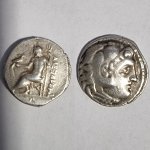 3-Ancient-Silver-Coins-For-Identification-And-2-Other-Ancient-Coins