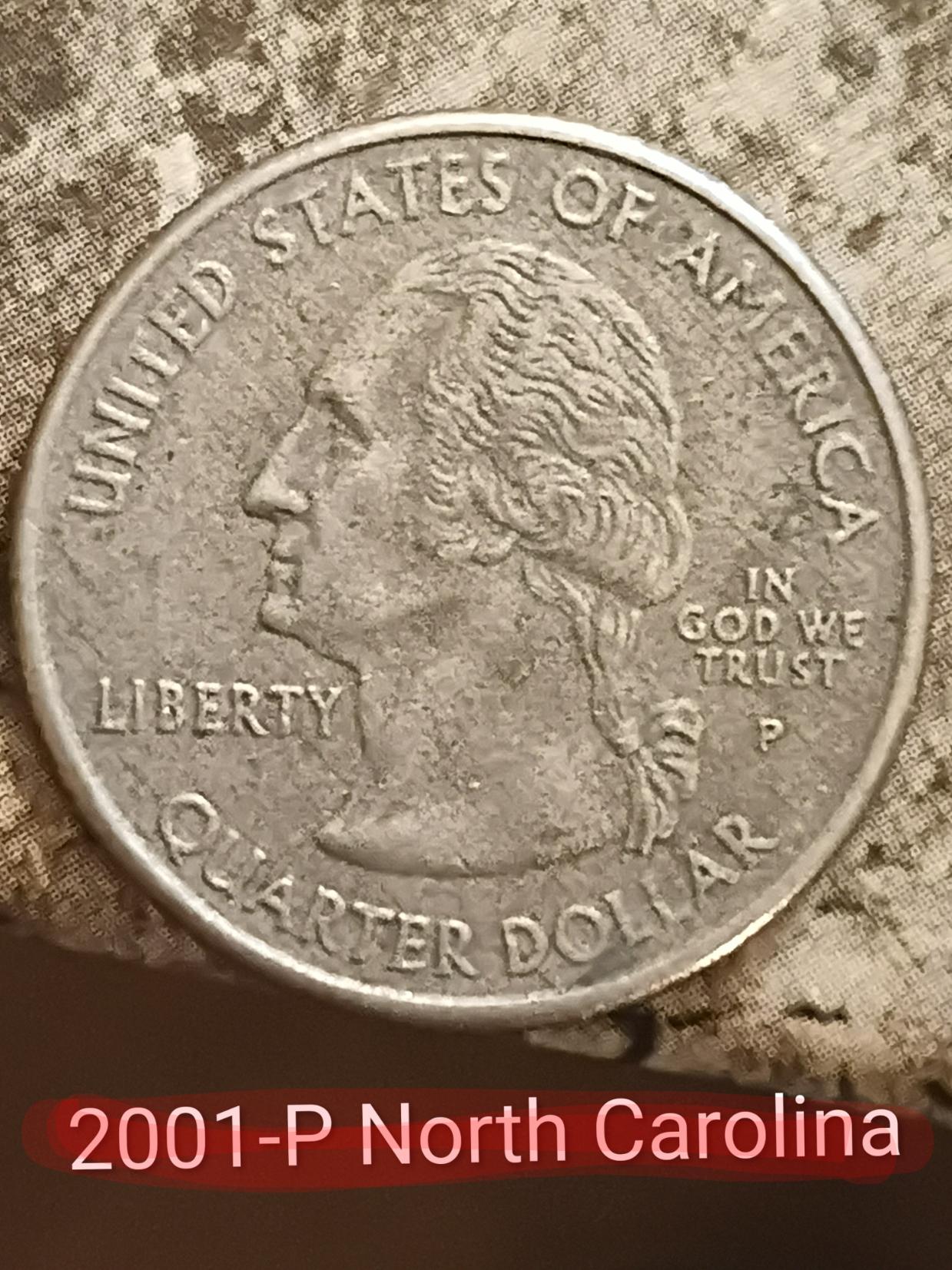 2001-P-North-Carolina-Quarter---Improperly-Annealed-Or-Damage?