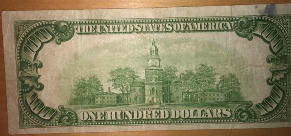 1928-$100-Gold-Certificate-Star-Note