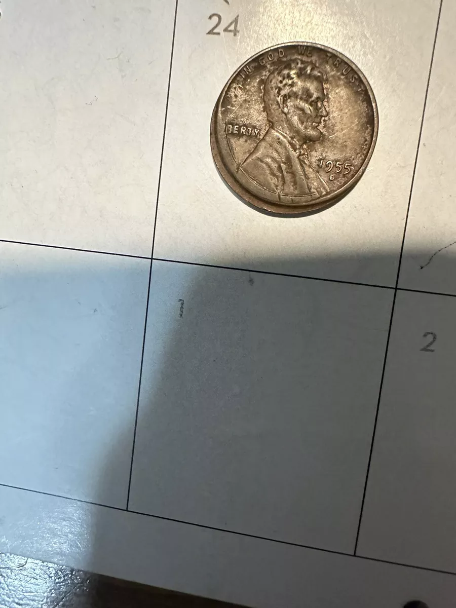 1955-D-Cent:-Mint-Error-Or-Post-Mint-Damage?