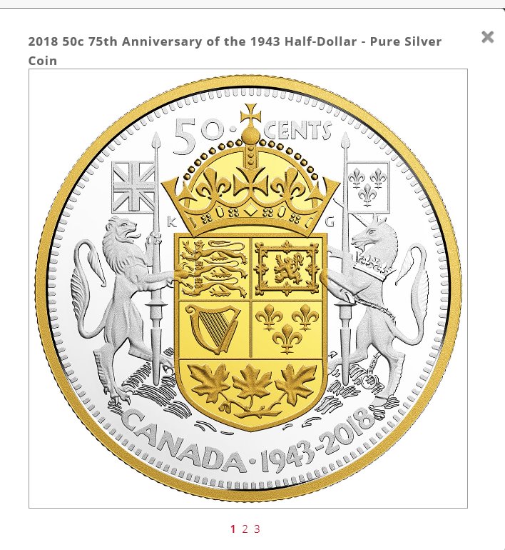 New-Exclusive-Master-Club-50-Cent-Coin---Gold-Plated-1943-Design
