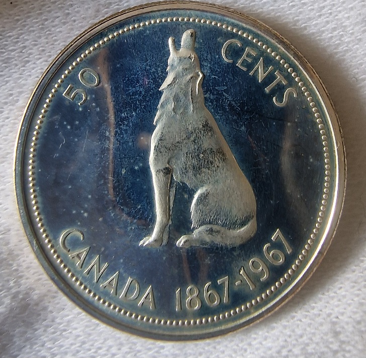 Canada-1967-50-Cents-Grading-For-Fun