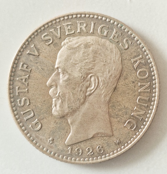 2-Kronor-1926-Sweden-Marked-Proof-Grading-For-Fun