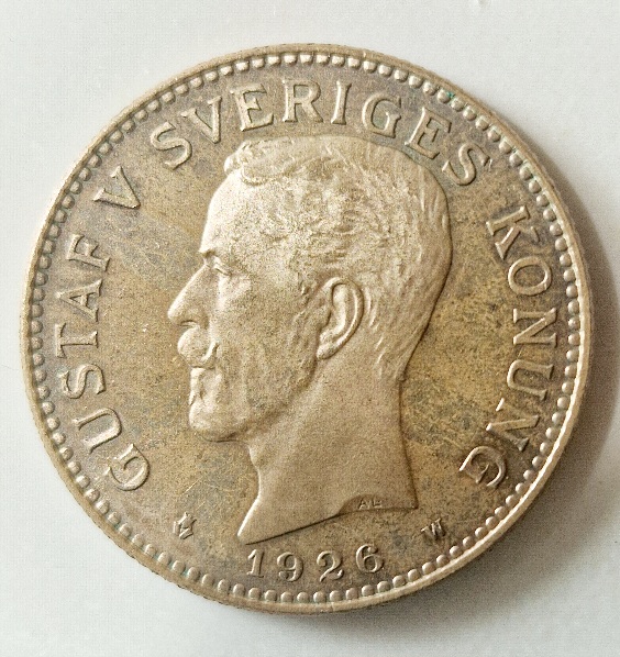 2-Kronor-1926-Sweden-Marked-Proof-Grading-For-Fun
