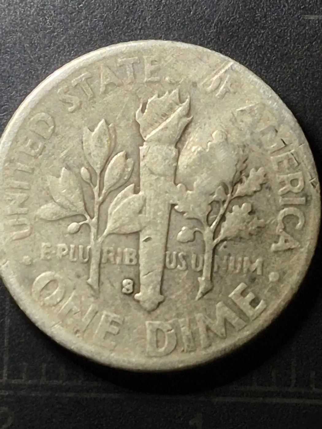 1948-S-Roosevelt-Dime-10c---Possible-Strike-Through-Error?