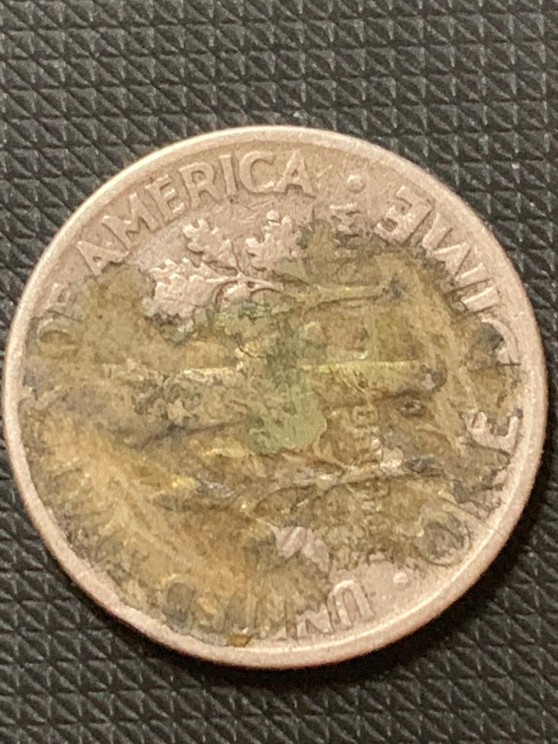 1954-US-Dime-With-Countermark