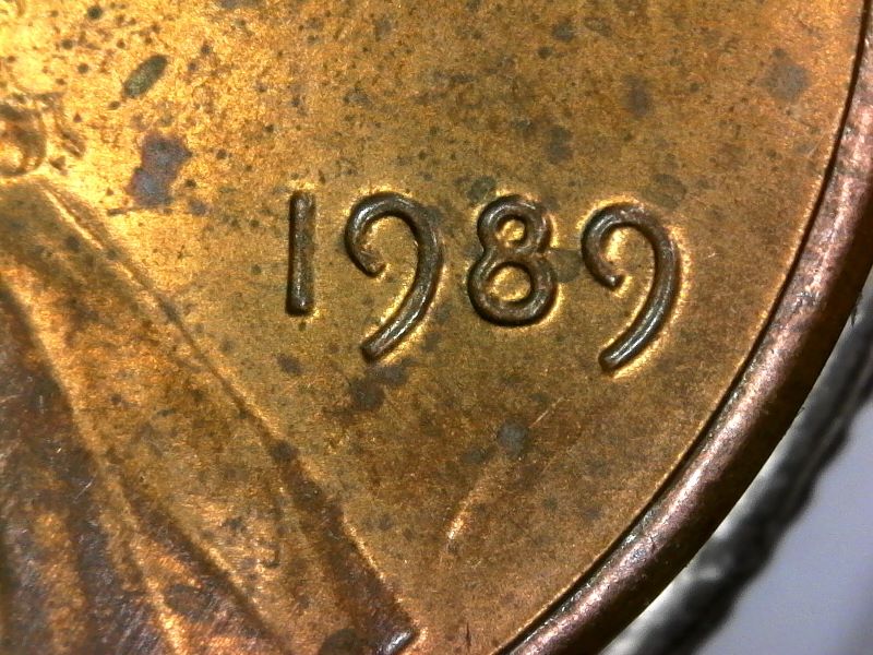 1989-Lincoln-Cent--/--Error-Question