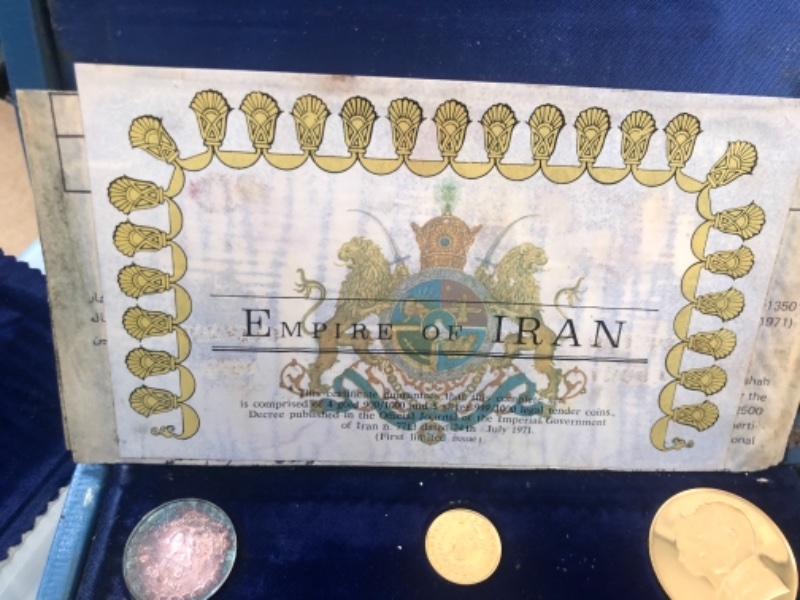 Empire-Of-Iran-9-Coin-Set