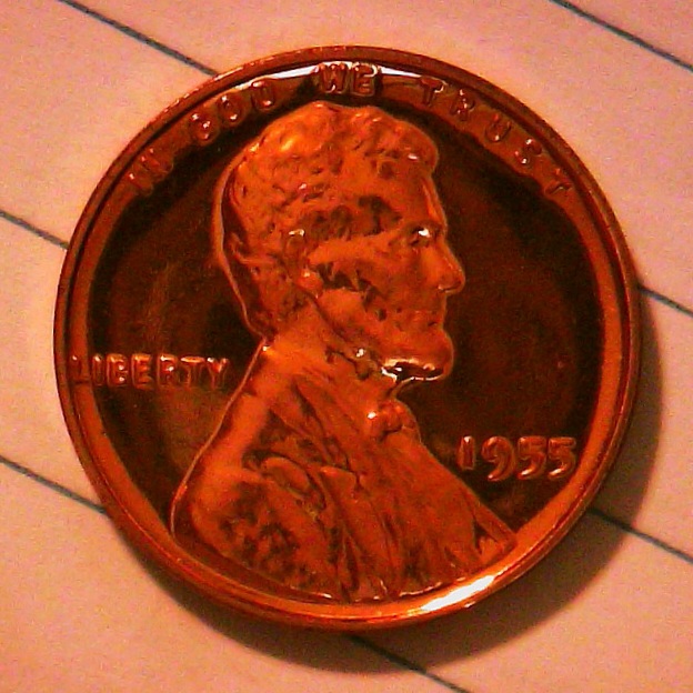 1955-Proof-Wheat-Penny-Grade/Value