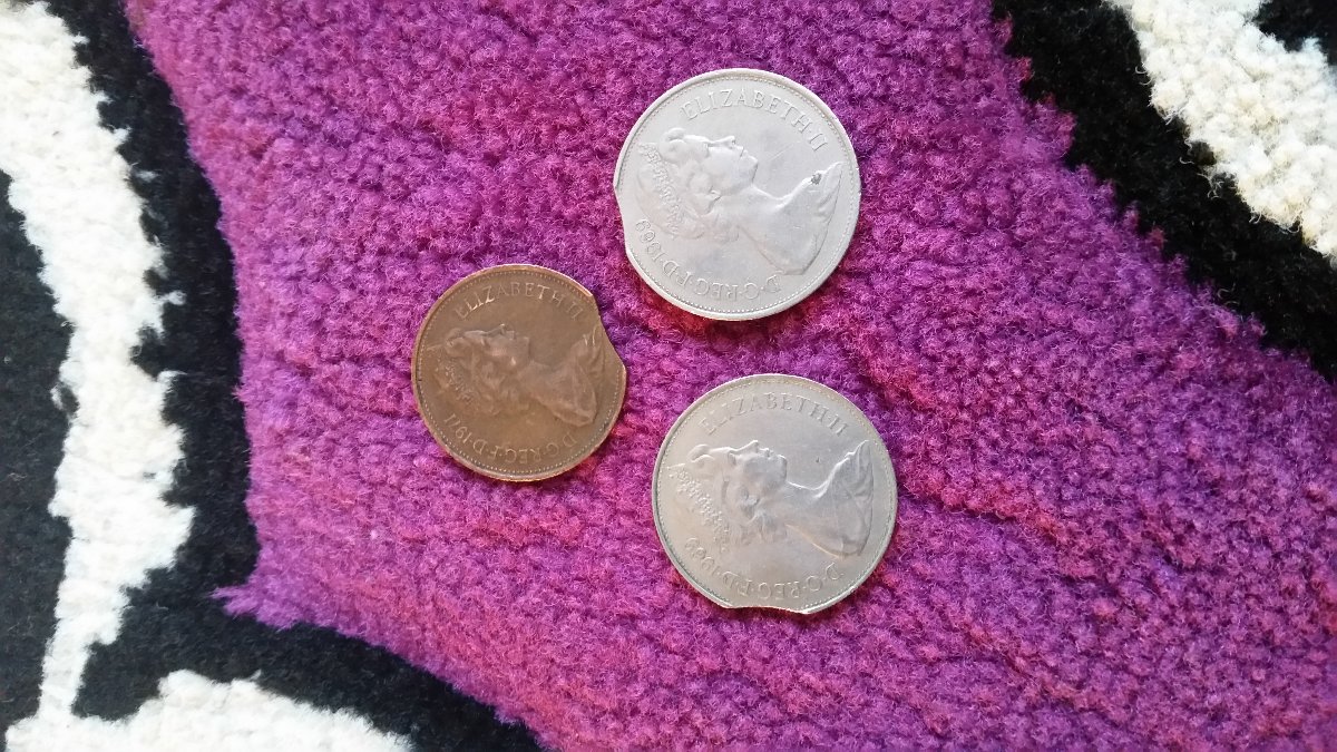 Clipped-Planchets-10p-And-2p-Coins