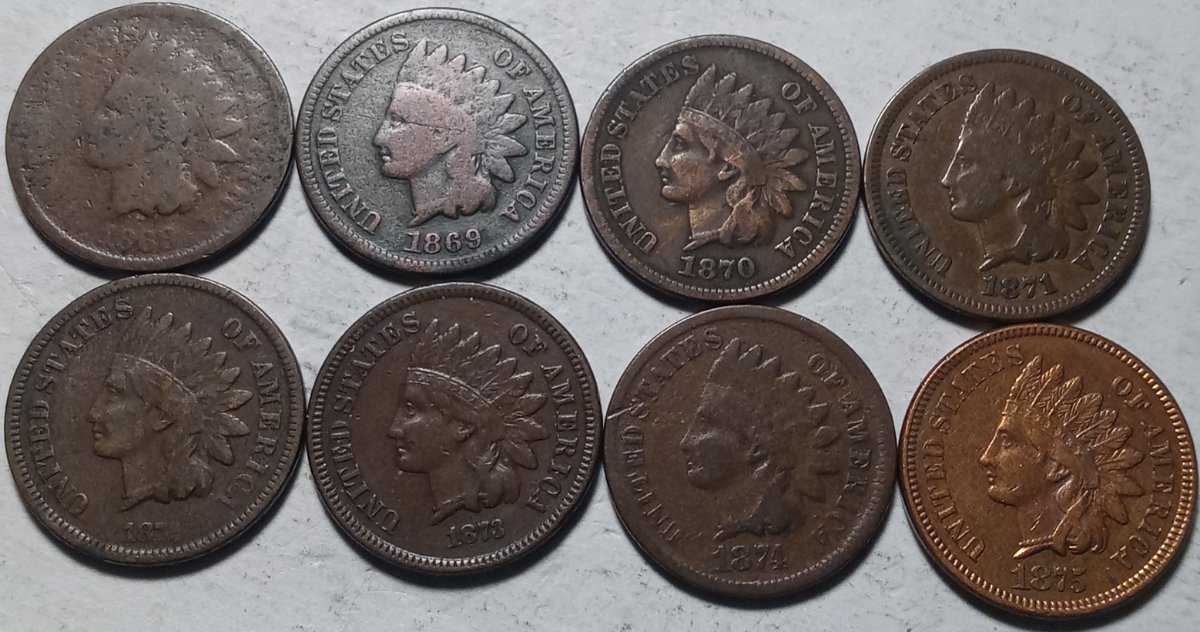 Showcasing-Some-Of-My-Indian-Cents-To-1879