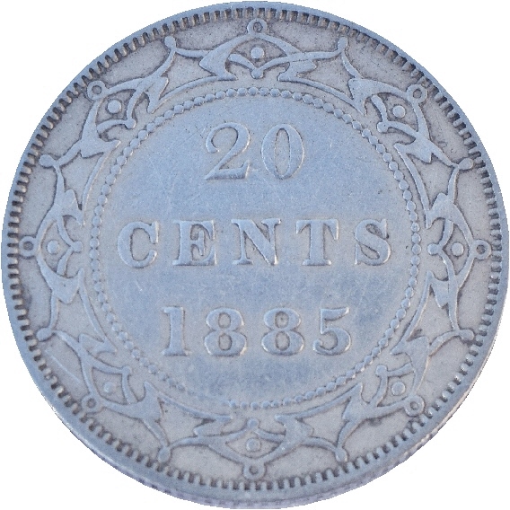 1885-Newfoundland-20-Cent