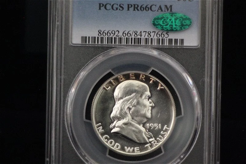 1951-Franklin-Half-Dollar-You-Verses-PCGS