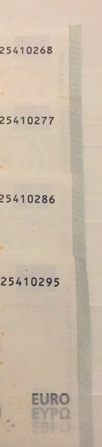 5-Euros-Banknote-Consecutive,-Palindrome-Trío?