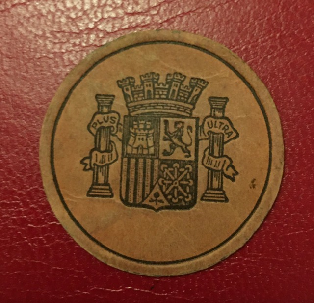 Coin-Stamp-Spanish's-Civil-War-1938-1939