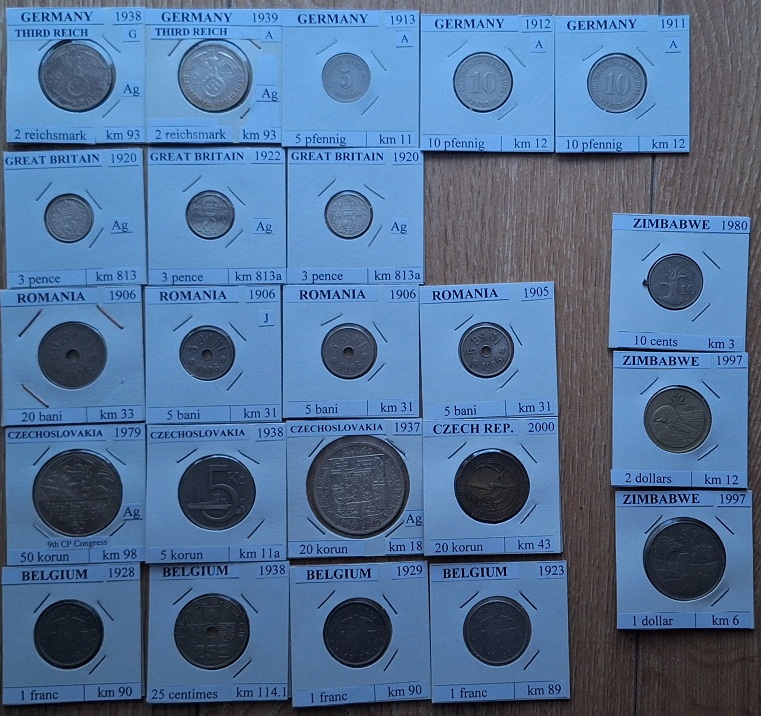Sorting-Some-Coins---New-Coins-In-My-Collection-: