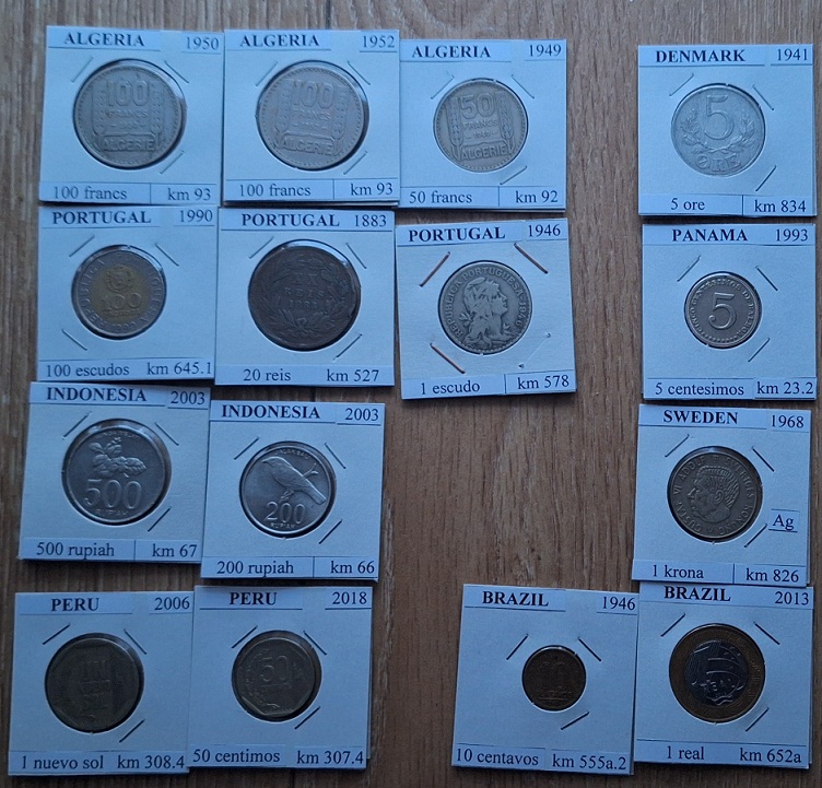 Sorting-Some-Coins---New-Coins-In-My-Collection-: