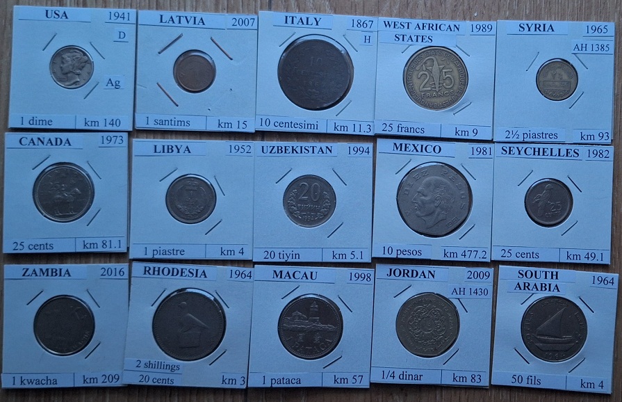 Sorting-Some-Coins---New-Coins-In-My-Collection-: