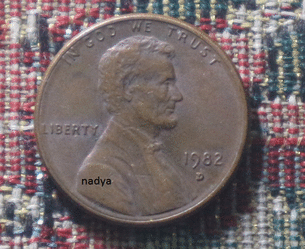 1982-Small-Date-Cent-From-America,-Please-Give-Your-Opinion-About-This-Coin.