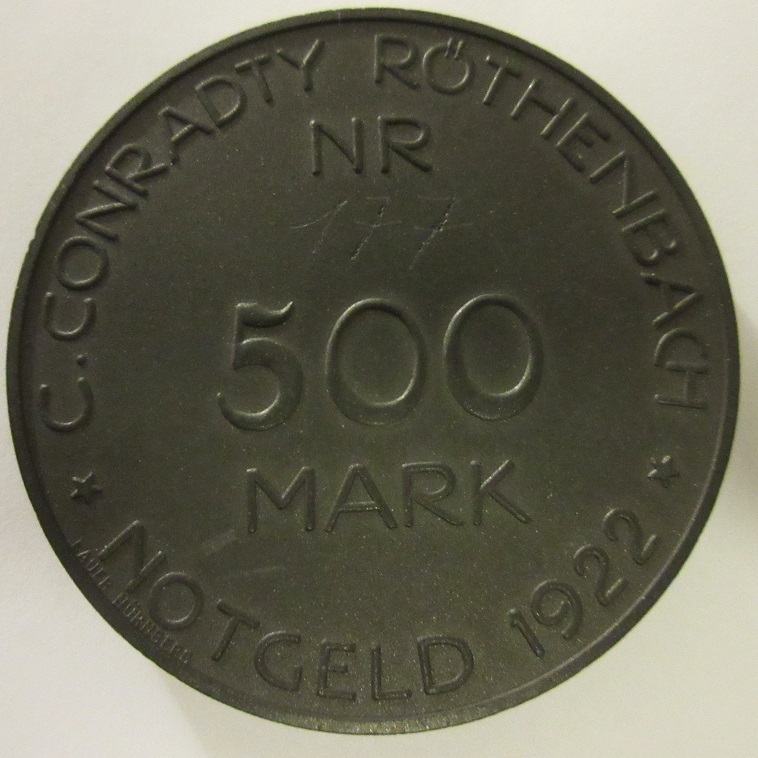 Neat-German-Coal-Dust-Notgeld-500-Mark