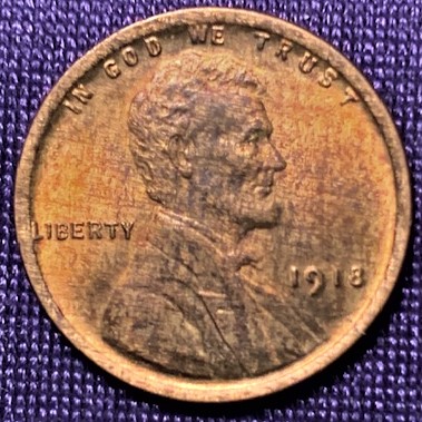 1918-Penny--Cleaned/Planchet-Error/Other?