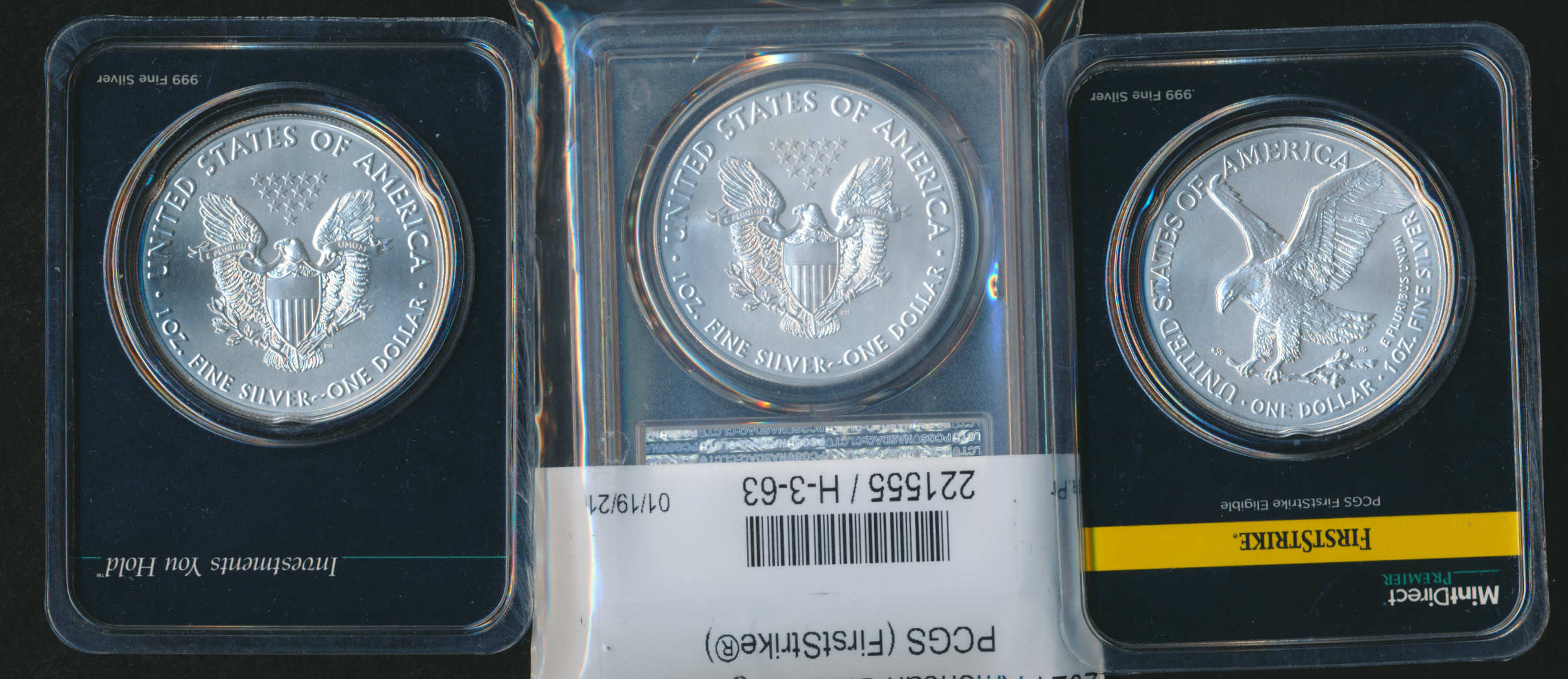 New-2021-Silver-Eagles-And-Type-2