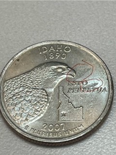 2007-P-Washington-Quarter---Idaho---Potential-Damaged-Planchet
