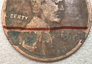 1916-Wheat-Penny---Post-Mint-Damage-Or-Planchet-Issue