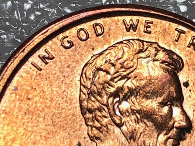 1996-One-Cent-W/-Die-Chip-And-Die-Cracks