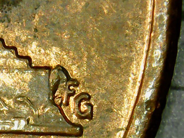 1992-One-Cent-W/Die-Chip