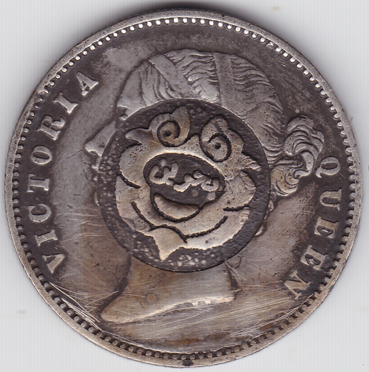 British-Indian-Rupees-With-Regional-Counterstamps,-Are-These-Authentic?