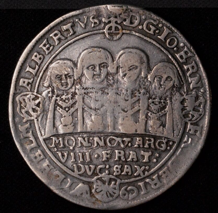 Jay's:-Two-Bavarian-Thalers-1765-&-1756,-1764-German-Pfennig-Unc,-And-Medieval-German-States!