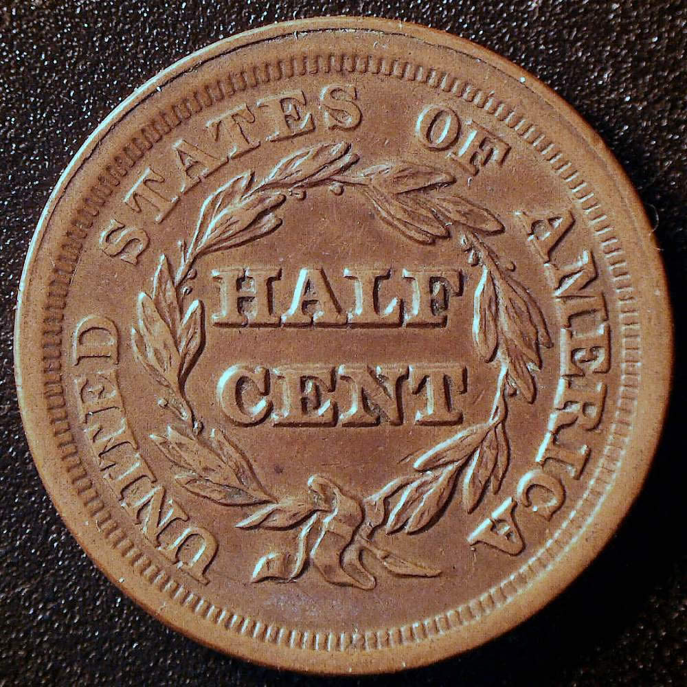 1853-Half-Cent-For-Grading