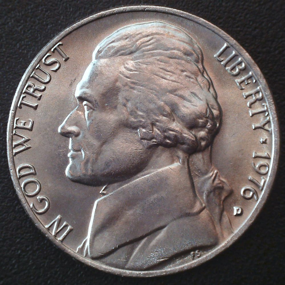 1976-D-Jefferson-Nickel-For-Grading