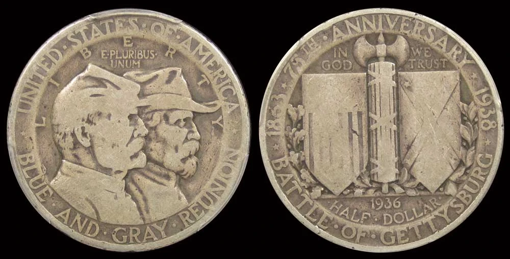Commems-Collection-Classic:-1936-Battle-Of-Gettysburg-75th-Anniversary---Eternal-Peace-Memorial