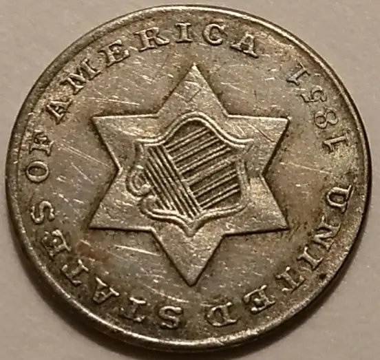 1851-P-Silver-3-Cent-Piece